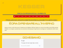 Tablet Screenshot of kessercaldaie.it